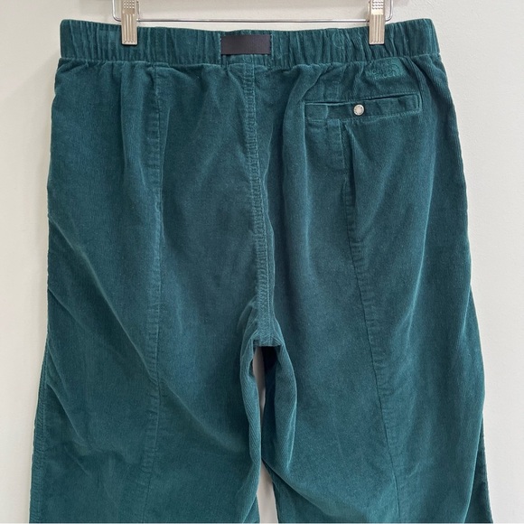 North Face Women's Cord Easy Pants Corduroy Wide Leg Crop Ponderosa Green Large - Picture 7 of 16